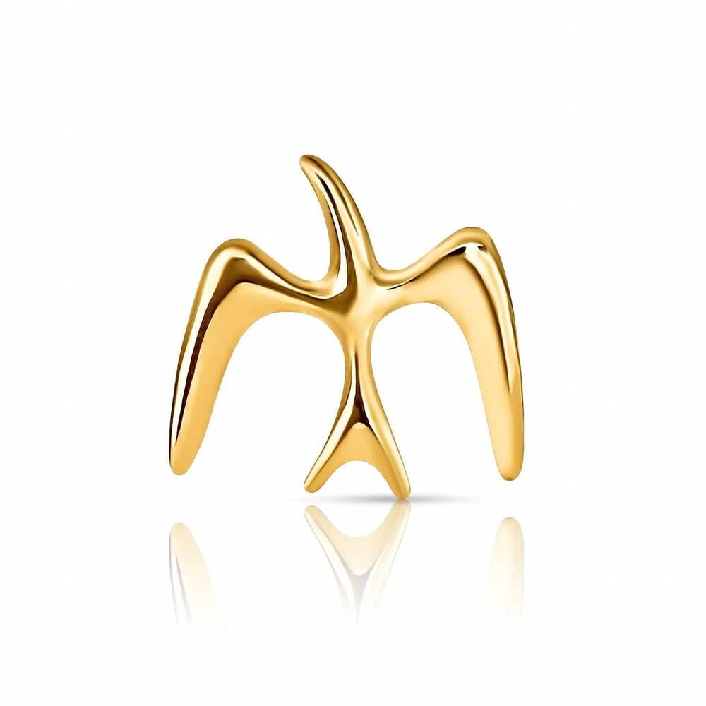 NEW ELLIE VAIL women's bird brooch in gold